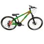 Imagem de Bicicleta Aro 26 Vikingx Tuff 35 Aluminio Freio Hidraulico 21v Cambio Impotado Mtb Unissex Suspensão Dianteira