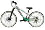 Imagem de Bicicleta Aro 26 Vikingx Tuff Branco/Verde 21v Alumínio Câmbios Shimano Freio a Disco Hidráulicos Aros Vmaxx Brancos