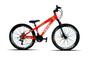 Imagem de Bicicleta Aro 26 Vikingx Tuff Vermelho X25 21v Alumínio Câmbios Shimano Freio a Disco Hidráulicos Aros Vmaxx Pretos