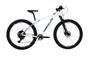 Imagem de Bicicleta Aro 29 Absolute Nero 4 Cabeamento Interno 1x9 Sunrace M9 K7 11/50 Coroa 34t Garfo Trava no Guidão Freios Hidráulicos - Branco