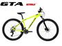 Imagem de  Bicicleta Aro 29 Absolute Nero 4 Kit 2x9 Gta Sunrun Freio Disco K7 11/36 Pedivela 24/38d Garfo com Trava - Amarelo