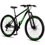 Imagem de Bicicleta Aro 29 Aço Carbono KSVJ Freios Disco Suspensão 21 marchas