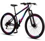 Bicicleta Aro 29 Aço Carbono Ksvj Freios Disco Suspensão 21v - Ksvj Bikes Imagem de Bicicleta Aro 29 Aço Carbono Ksvj Freios Disco Suspensão 21v