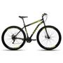 Imagem de Bicicleta Aro 29 Colli Bike Nantes Freio A Disco Preto Fosco-amarelo Neon