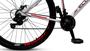 Imagem de Bicicleta Aro 29 Freio à Disco 21 M Velox Branca/Vermelho - Ello Bike