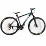 Imagem de Bicicleta Aro 29 Freio a Disco 21 Vel Câmbio Shimano Preto/AzulQGK B29 QGKMTB001-02