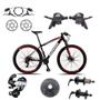 Imagem de Bicicleta Aro 29 Freio A Disco Hidráulico 24 Velocidades Shimano Tx800 Cor:vermelhotamanho:17"