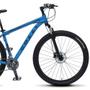 Imagem de Bicicleta Aro 29 Freio a Disco Shimano Alívio MTB Alumínio Azul Fosco - Colli Bikes