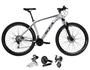Imagem de Bicicleta aro 29 Gta Insane 24V Shimano Altus Freio a Disco Hidráulico Garfo com Trava - Prata