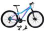 Imagem de Bicicleta Aro 29 Gta Start Alumínio 21v Câmbios Shimano Freio a Disco - Azul/Rosa