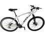 Imagem de Bicicleta Aro 29 GTI Roma Alumínio 21v Freio a Disco Garfo Suspensão Mountain Bike - Branco - Tam. 19