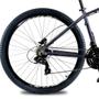 Imagem de Bicicleta aro 29 KRW Alumínio 24 Velocidades Marchas Freio Hidráulico Suspensão dianteira Mountain Bike KR2