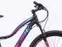 Imagem de Bicicleta Aro 29 KSW MWZA 2020 Feminino 21v Freio a Disco Cor:Preto+Rosa+AzulTamanho:15