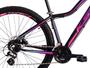 Imagem de Bicicleta Aro 29 KSW MWZA 2020 Feminino 21v Freio a Disco Cor:Preto+Rosa+AzulTamanho:17