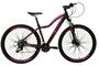 Imagem de Bicicleta Aro 29 Ksw Mwza Feminina Shimano 24v K7 Freio a Disco Hidráulico Garfo Com Trava - Preto/Rosa