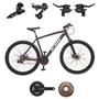 Imagem de Bicicleta Aro 29 KSW XLT 100 21 Velocidades Aluminio MTB C/ Kit SHIMANO