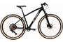 Imagem de Bicicleta Aro 29 Ksw Xlt 12v Garfo com Trava K7 11/50 Freios Hidráulicos Kit 1x12 Pneu com Faixa Bege - Preto/Prata