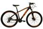 Imagem de Bicicleta aro 29 Ksw Xlt 27v Freio Disco Hidráulico Garfo Trava Preto com Laranja Tam.17 Alumínio