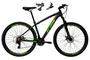 Imagem de Bicicleta Aro 29 Ksw Xlt Alumínio 24v Câmbios Shimano Garfo Suspensão - Preto/Verde