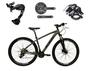 Imagem de Bicicleta Aro 29 Ksw Xlt Alumínio Câmbio Traseiro Shimano Alívio e Altus 27v Freio Hidráulico Garfo Com Trava - Grafite - Tam. 15