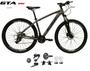 Imagem de Bicicleta Aro 29 KSW XLT Kit 2x9 Gta Sunrun Freio Disco K7 11/36 Pedivela 24/38d Garfo com Trava 