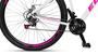 Imagem de Bicicleta Aro 29 Shimano Freio a Disco 21M. Velox Branca/Pink - Ello Bike