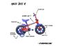 Imagem de Bicicleta Aro12 Track&bikes Arco-íris Infantil Azul vermelho
