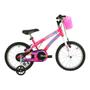 Imagem de Bicicleta athor aro 16 baby girl feminina com cestinha rosa