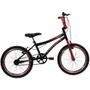 Imagem de  Bicicleta Athor ATX Aro Areo 20 Quadro em Aço Carbono - Preto/Vermelho