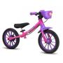 Imagem de Bicicleta Balance Bike sem Pedal Feminina Aro 12 - Nathor