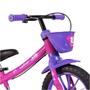 Imagem de Bicicleta Balance Equilíbrio Nathor Feminina 02 Rosa/Lilas