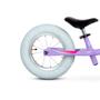Imagem de Bicicleta Balance Raiada Infantil Aro 12 até 21kg Rodas com Rolamentos Lilás Nathor