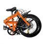 Imagem de Bicicleta Bike Dobravel Pliage Plus 7 Marchas Freio a Disco Alaranjada  Two Dogs 