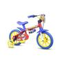 Imagem de Bicicleta Bike Infantil Nathor Para Menino Aro 12 Fireman