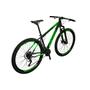 Imagem de Bicicleta Bike Mtb Aro 29 South Storm 21 Marchas Preto e Verde