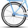 Imagem de Bicicleta Caiçara Beach Brisa Aro 26 Vintage Retrô Azul/Branco - Ello Bike