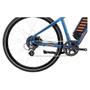 Imagem de Bicicleta Caloi E-Vibe City Tour 8V. Aro 700 - Azul+Laranja