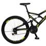 Imagem de Bicicleta Colli GPS DP. SUSP. A.26 21M MASC - 148-73D  Preto e Amarelo Neon