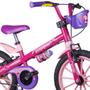 Imagem de Bicicleta com Rodinha para menina Top Girls Aro 16 Nathor