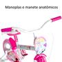 Imagem de Bicicleta com Rodinhas de Unicórnio Meninas Premium Styll Kids