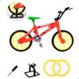 Imagem de Bicicleta de Dedo Kit Radical Esportivo Miniatura Profissional Fingerboard Obstáculo Brinquedo Manobras Ferramentas Rodas