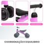 Imagem de Bicicleta De Equilíbrio 4 Rodas Rosa Até 30Kg