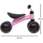 Imagem de Bicicleta de equilibrio 4 rodas rosa - buba