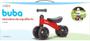 Imagem de Bicicleta de Equilíbrio 4 Rodas - Vermelho