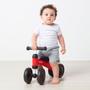 Imagem de Bicicleta de Equilíbrio Bebê 4 Rodas Infantil Azul Rosa Vermelha Buba