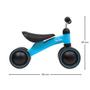 Imagem de Bicicleta de Equilíbrio de 01 ano Azul 4 Rodas - Buba