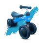 Imagem de Bicicleta de Equilibrio Infantil 4 Rodas Azul até 30kg