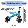 Imagem de Bicicleta de Equilibrio Infantil Andador de Empurrar Bebe Sem Pedal Azul