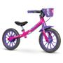 Imagem de Bicicleta de Equilíbrio Infantil - Aro 12 - Balance Bike Rosa - Nathor