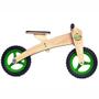 Imagem de Bicicleta De Madeira Woodbike 3 Estágios Verde Camará